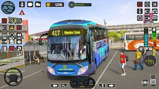 Schermata City Coach Bus Driving 2023 3