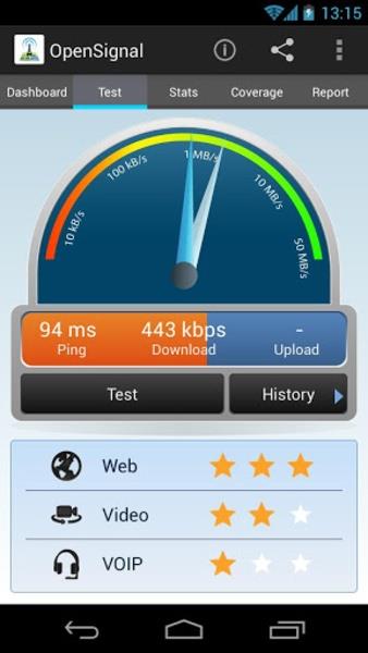 Opensignal 5G, 4G & 3G速度测试应用截图第2张