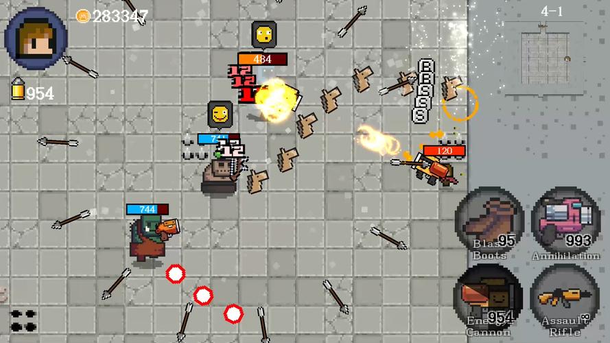 Tiny Warrior - Pixel Gun Screenshot 2