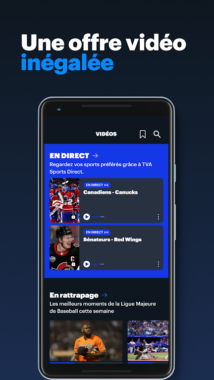 TVA Sports Captura de tela 2