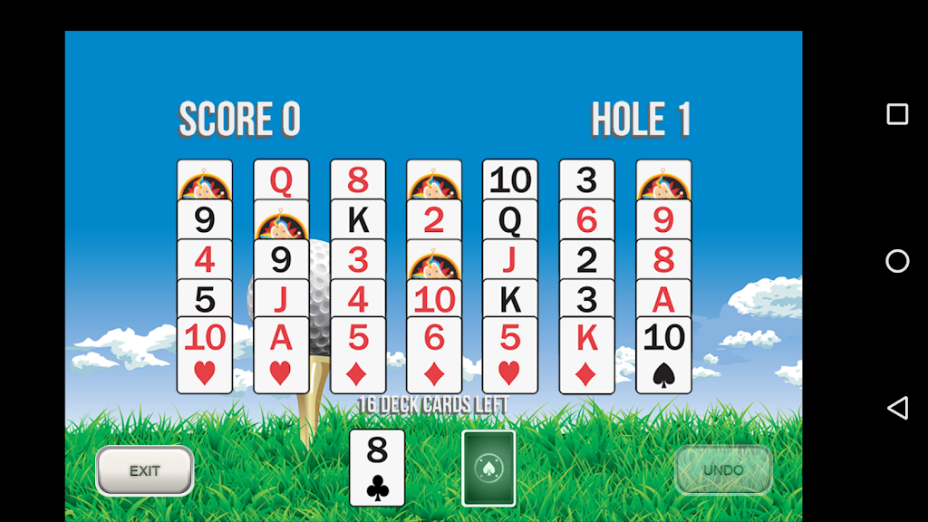 Golf Solitaire 18应用截图第1张