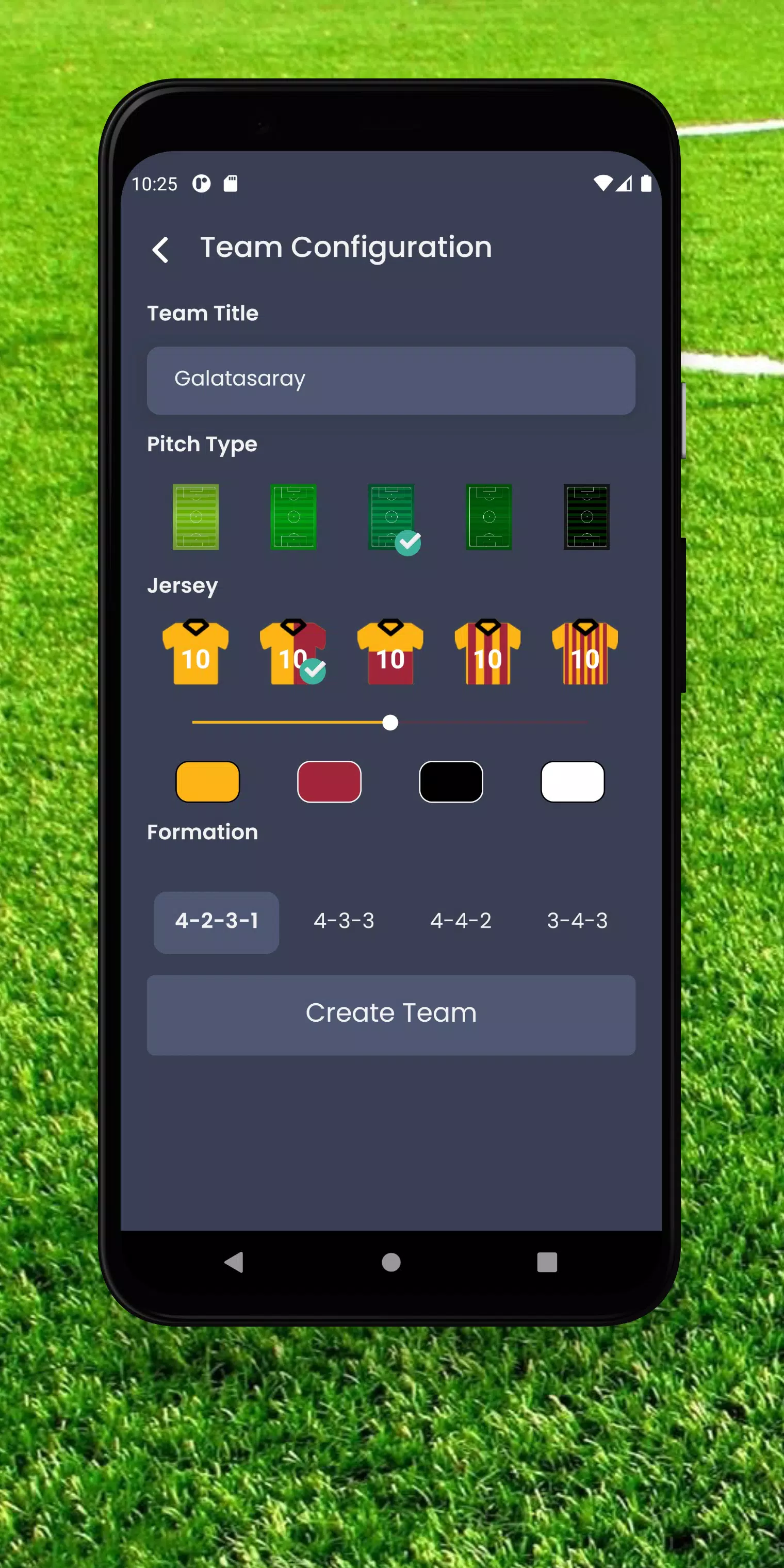 Lineupper - Lineup Builder Capture d'écran 1