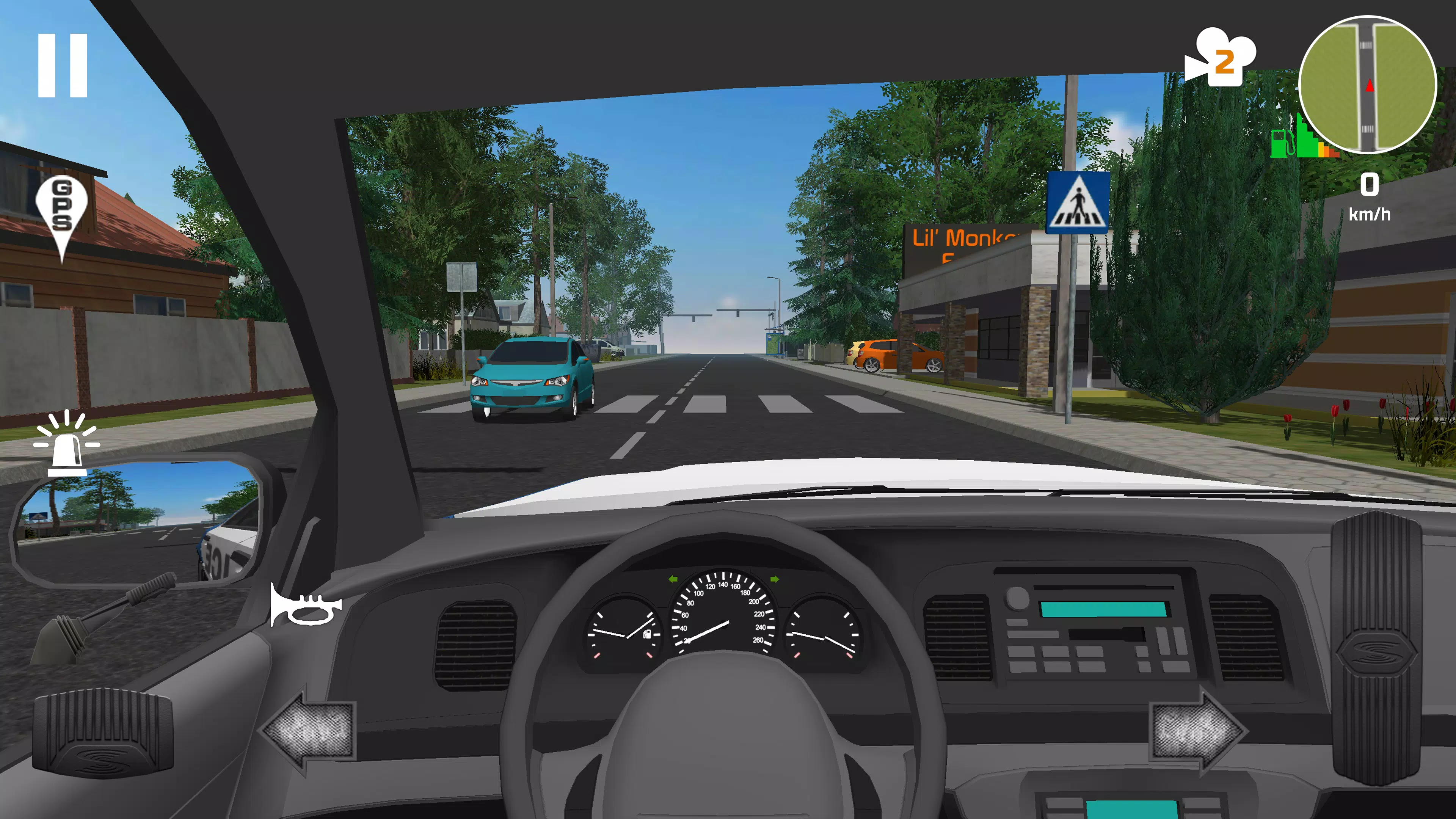 Police Patrol Simulator Ảnh chụp màn hình 3