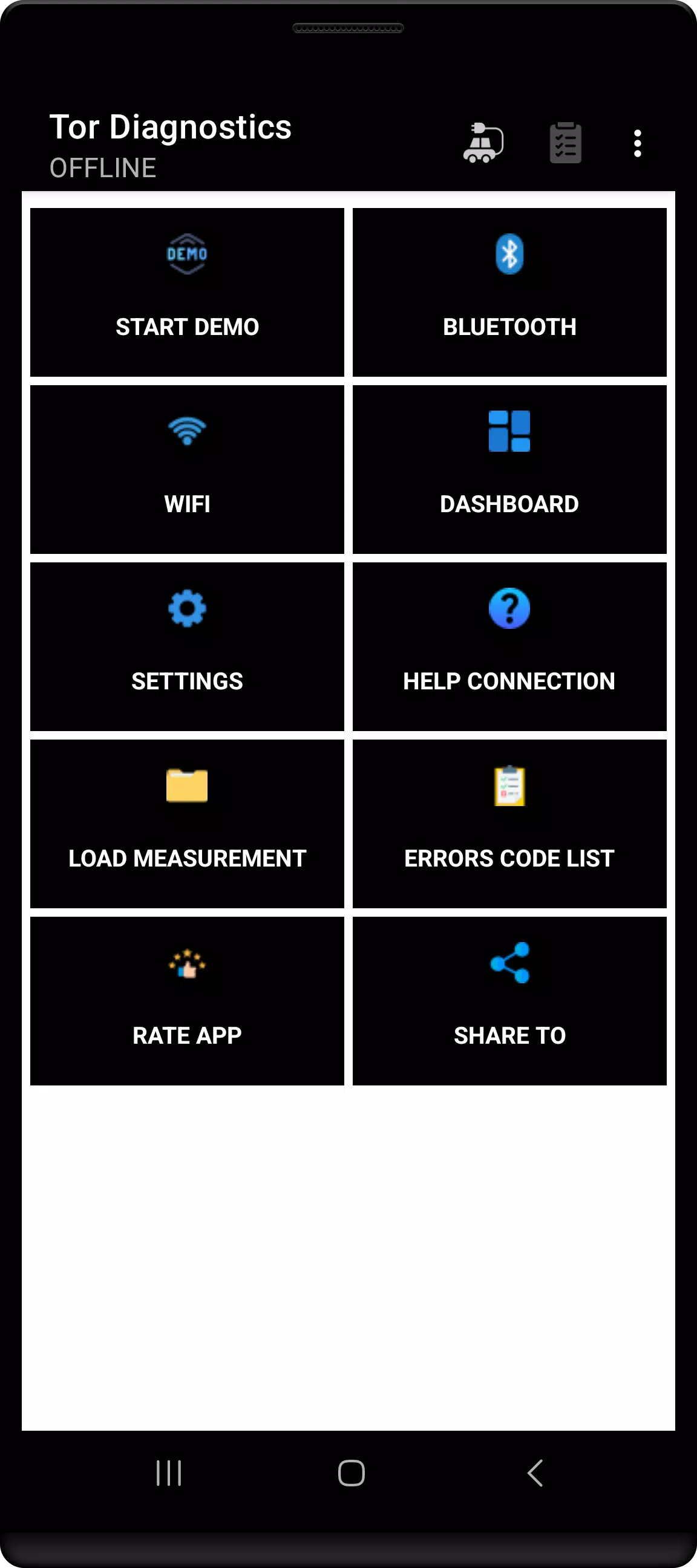 Tor OBD2 Diagnostics应用截图第0张