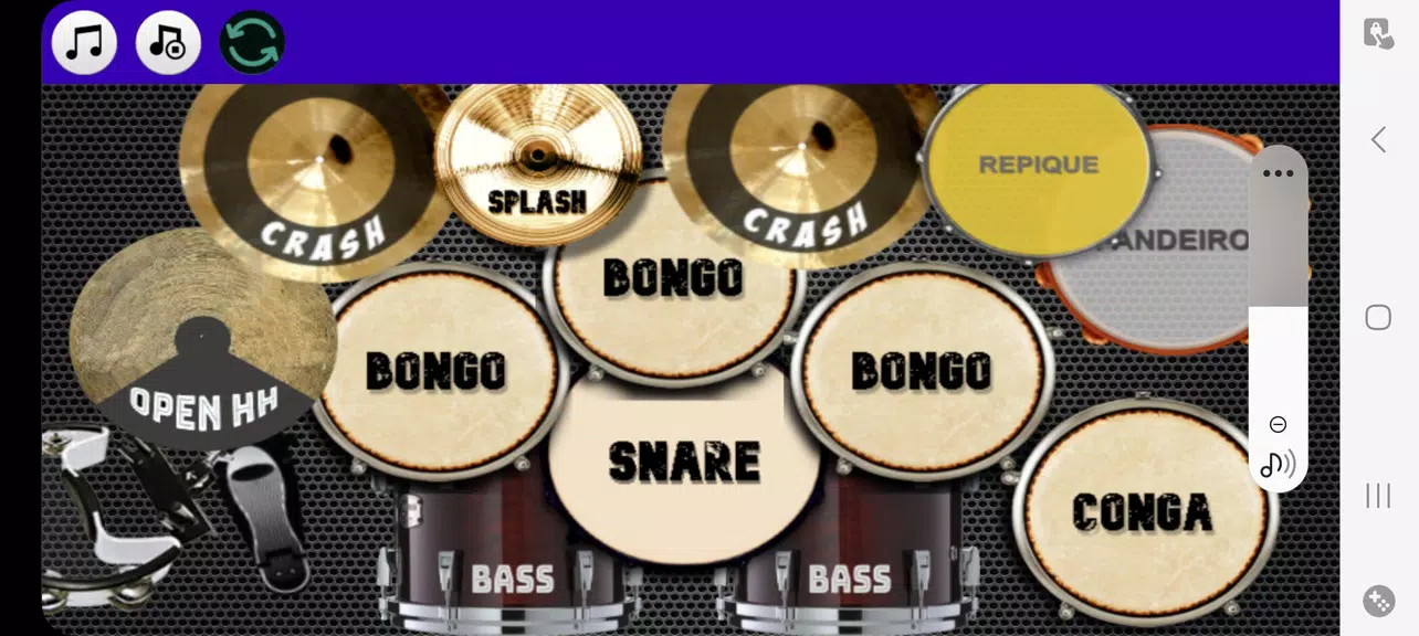 Drum Studio: Bateria Virtual Captura de pantalla 2