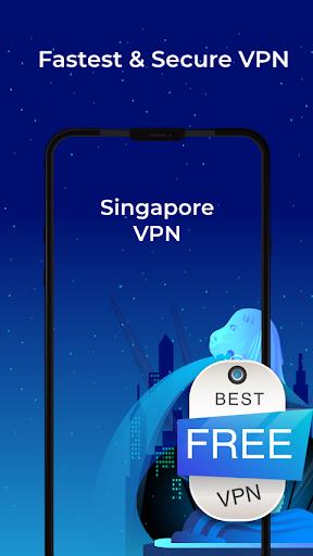 Singapore VPN - Free, Fast & Secure Schermafbeelding 0