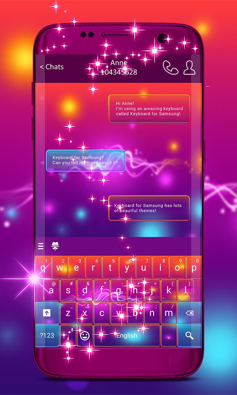 Keyboard Theme for Samsung ဖန်သားပြင်ဓာတ်ပုံ 0