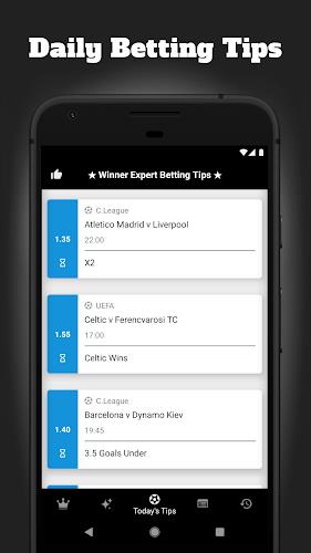 Winner Expert Betting Tips Captura de pantalla 0