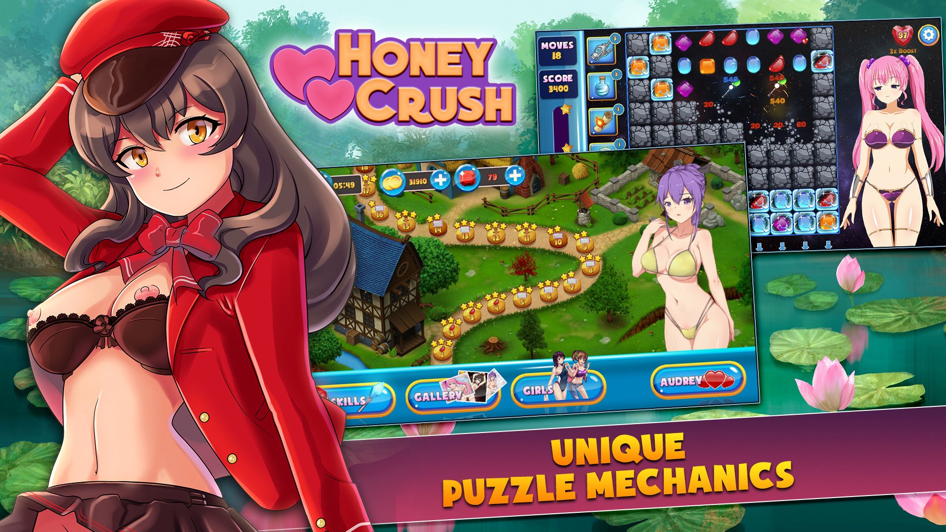 Honey Crush ภาพหน้าจอ 0