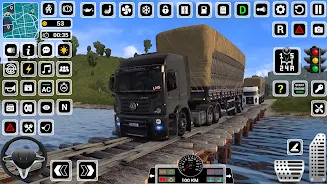 Euro Truck Simulator 3D - Real Captura de tela 1