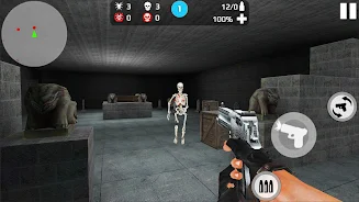 Skeleton Hunter: Survival 3D Tangkapan skrin 2