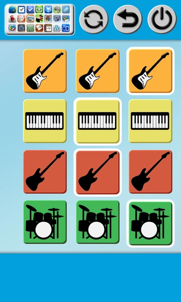 Band Game: Piano, Guitar, Drum Schermafbeelding 2