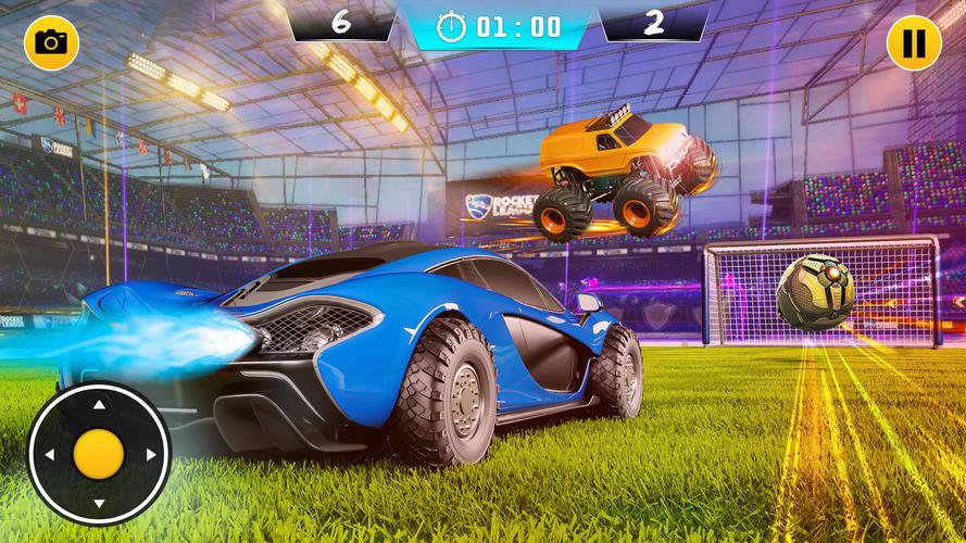 Rocket Car Racing Games 3D Captura de pantalla 0