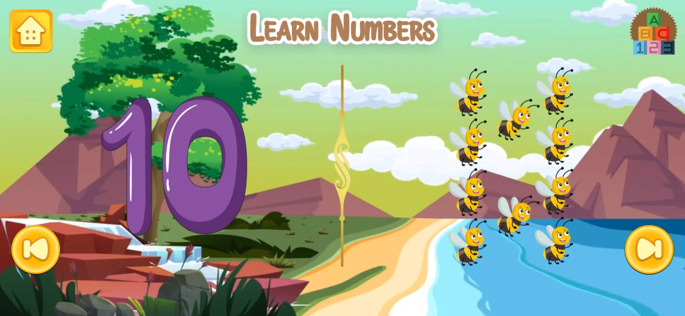 Learn numbers and letters Screenshot 2