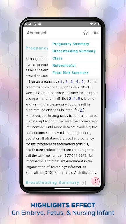 Drugs in Pregnancy Lactation Zrzut ekranu 2