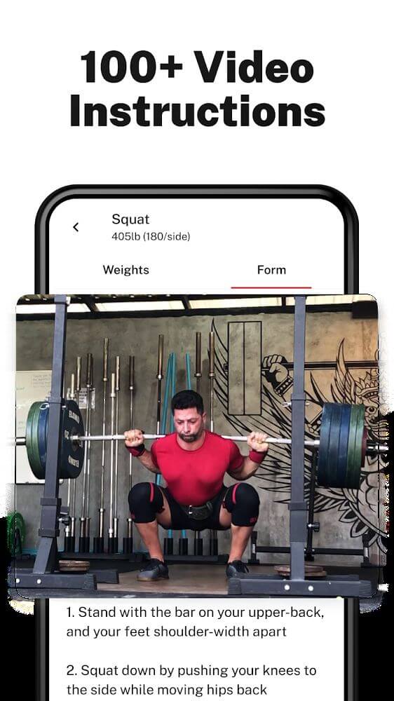 StrongLifts Weight Lifting Log Captura de pantalla 2