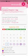 Ovulation Estimator Plus Screenshot 1