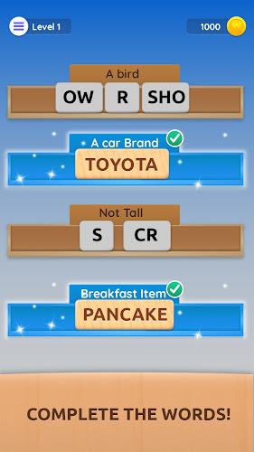 Word Jigsaw: Brain Teaser Screenshot 1