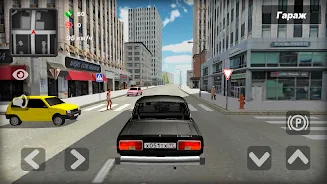 VAZ 2105 Russian Car Simulator 스크린샷 0