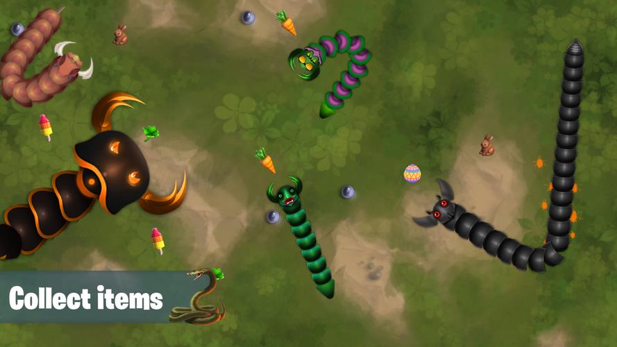 Gusanos.io - Snake Game Online Captura de tela 1