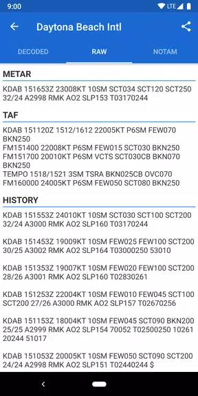 Avia Weather - METAR & TAF Tangkapan skrin 2