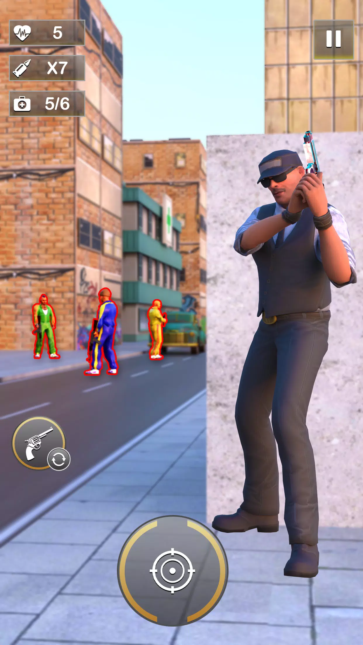 Agent Shooting- FPS Shooter 3D Ảnh chụp màn hình 0