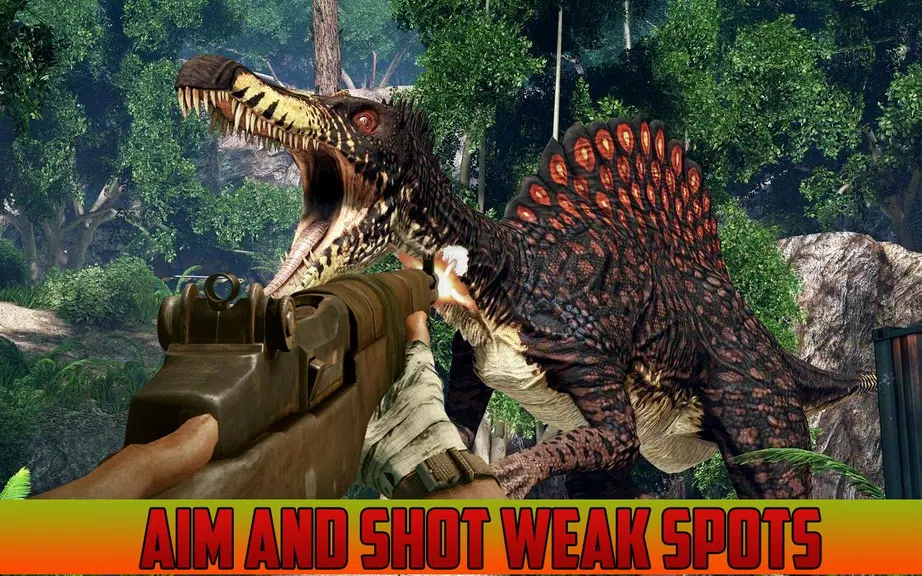 Dinosaurs Hunting 3D Wild Hunt Ekran Görüntüsü 0