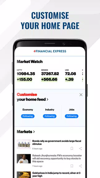 Schermata Financial Express-Market News 1