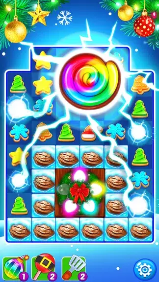 Christmas Cookie: Match 3 Game Capture d'écran 1