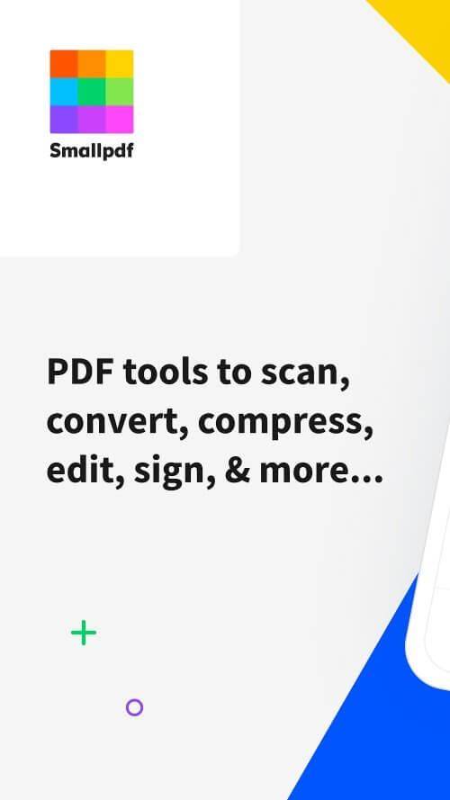 Smallpdf: Scanner PDF, éditeur Capture d'écran 0