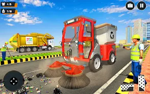 Real Garbage Truck Simulator Скриншот 0