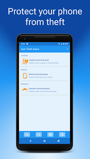 Anti-theft alarm Screenshot 0