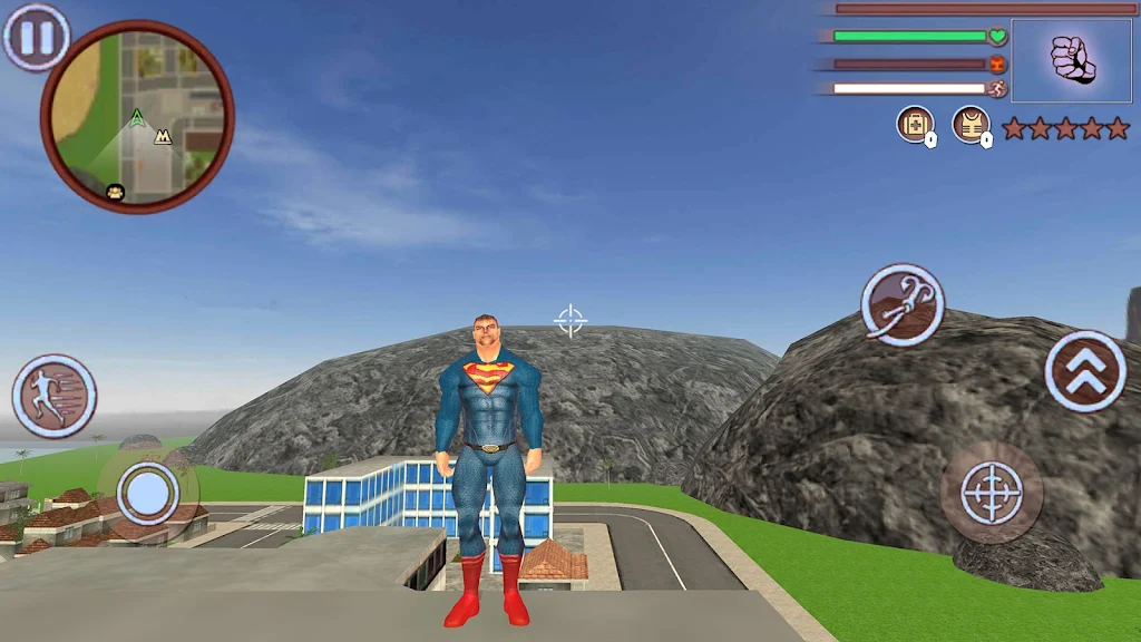 Super Vice Town Rope Hero: Crime Simulator Screenshot 2