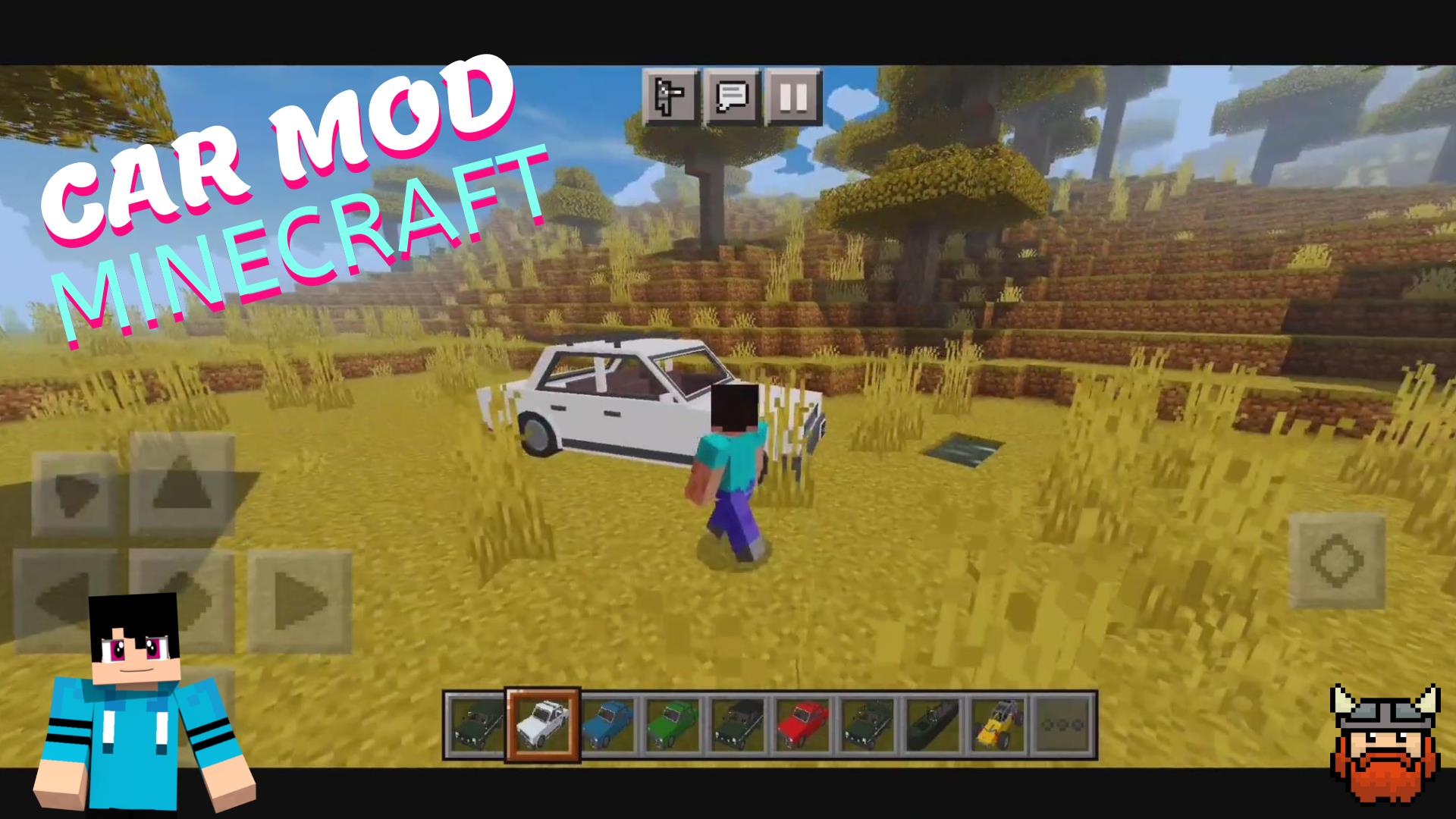 Cars Mod for Minecraft PE スクリーンショット 1