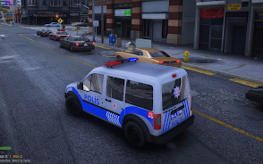 Mini Van Police Simulator Game Capture d'écran 1