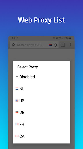 Proxy browser secure VPN Screenshot 2