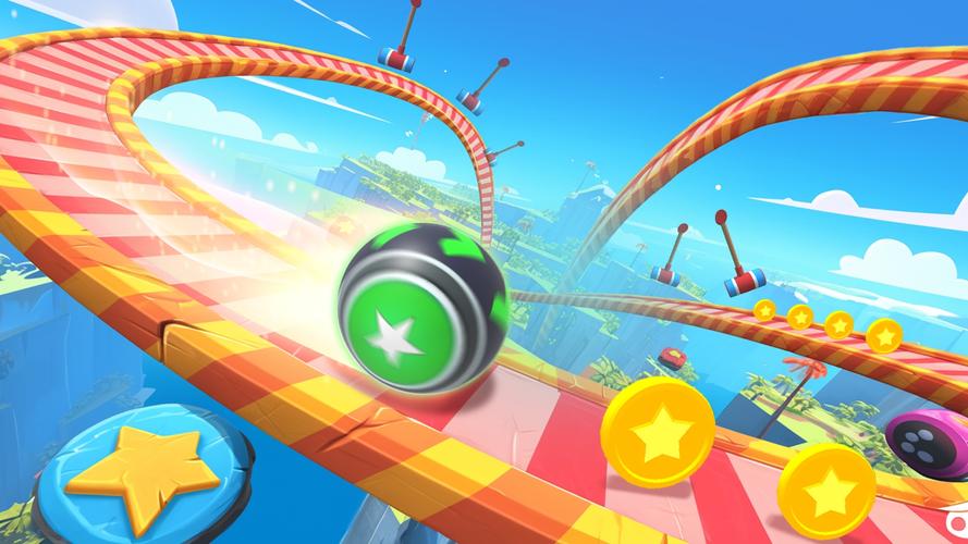 3D Super Rolling Ball Race Screenshot 2