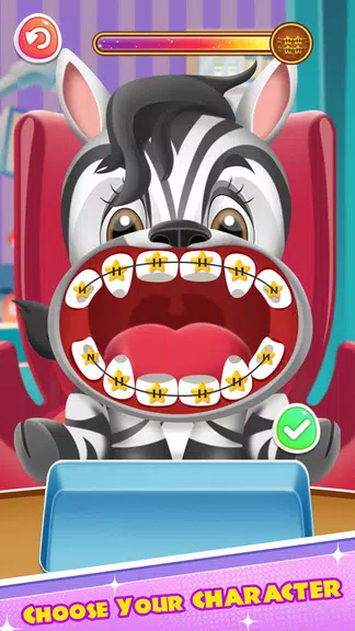 Doctor Dentist Game Zrzut ekranu 1