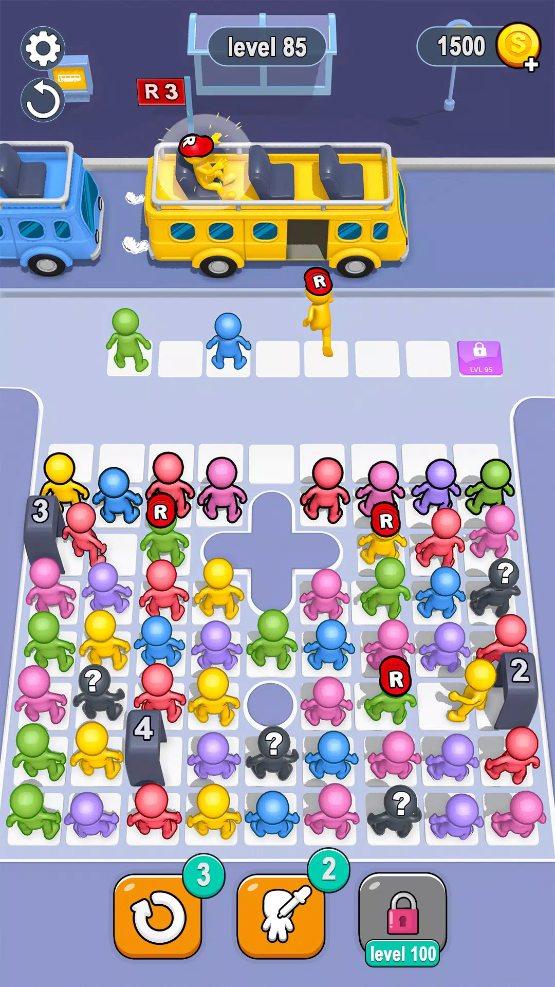 Bus Jam 3D Games Zrzut ekranu 1