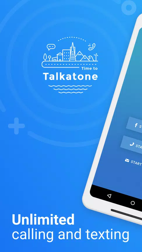 Talkatone: Texting & Calling スクリーンショット 0