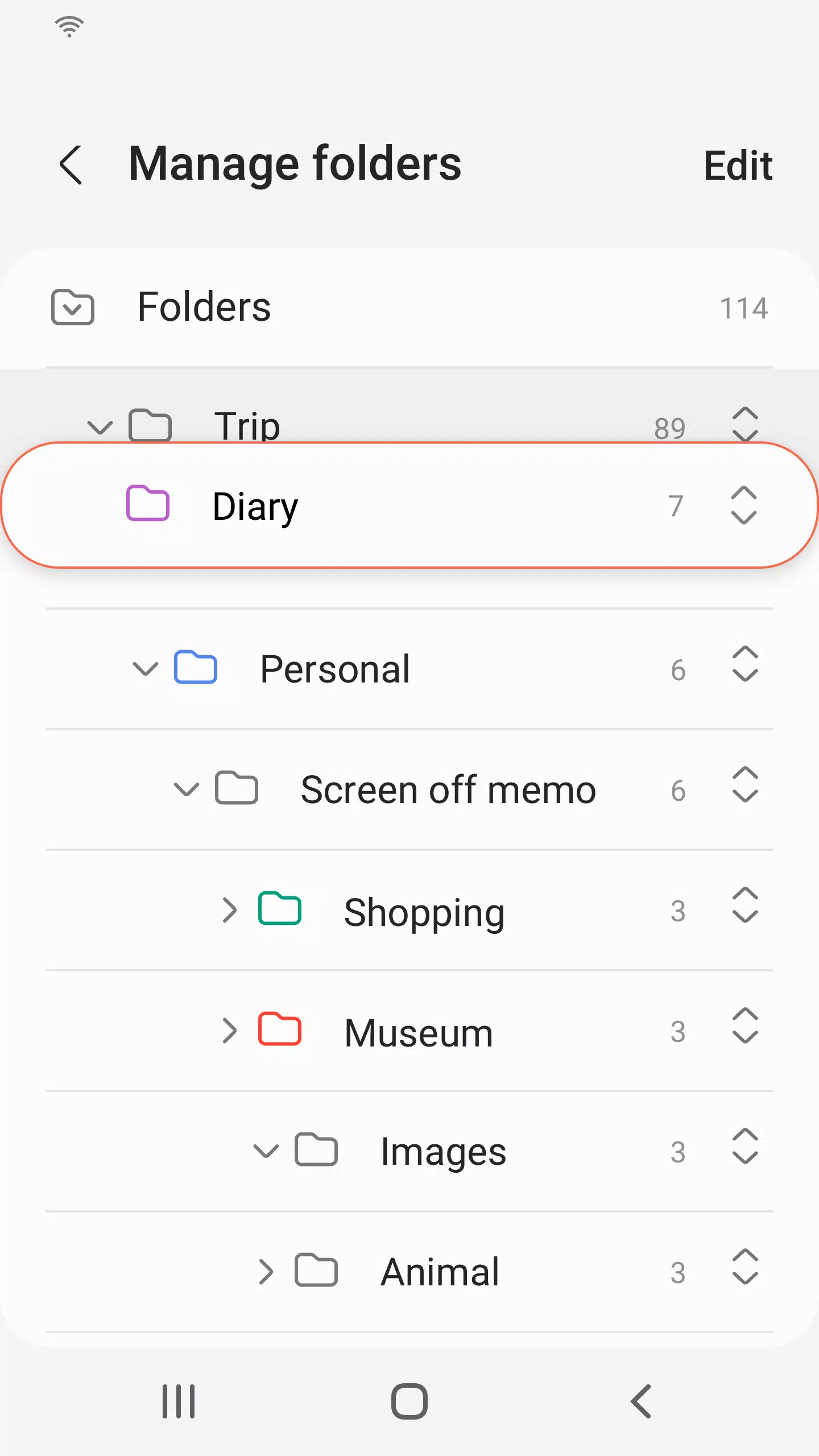 Samsung Notes應用截圖第1張