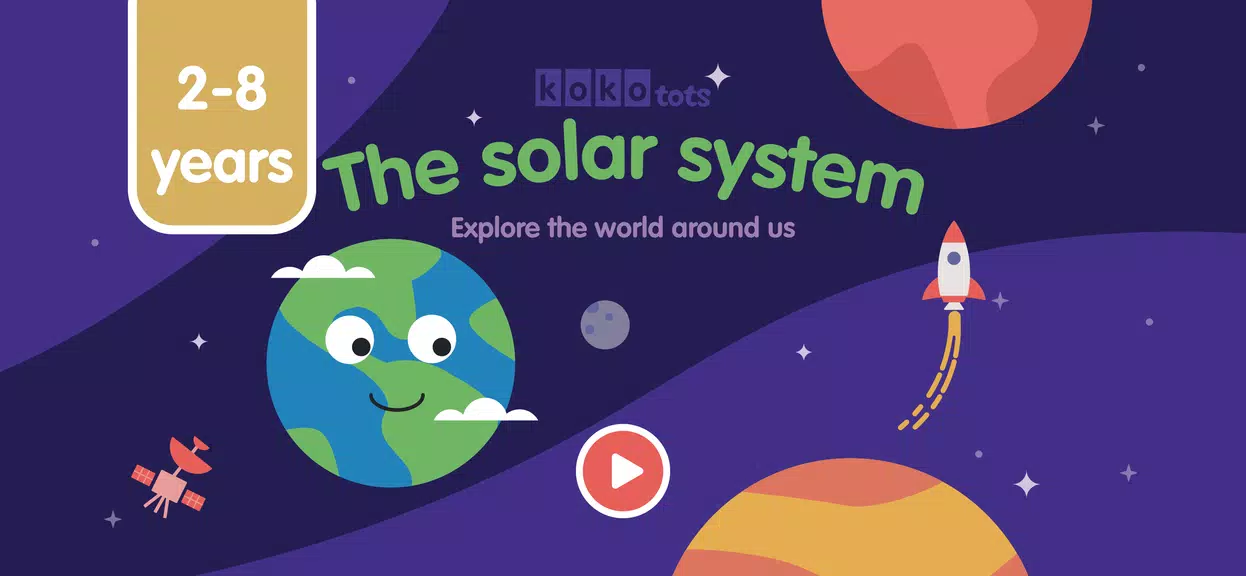 Solar System for kids Tangkapan skrin 0