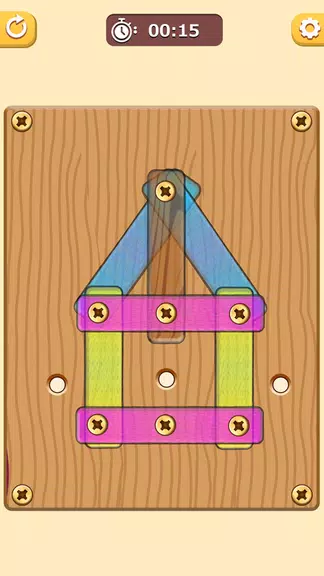 Nutty Puzzles: Screw and Solve Capture d'écran 1