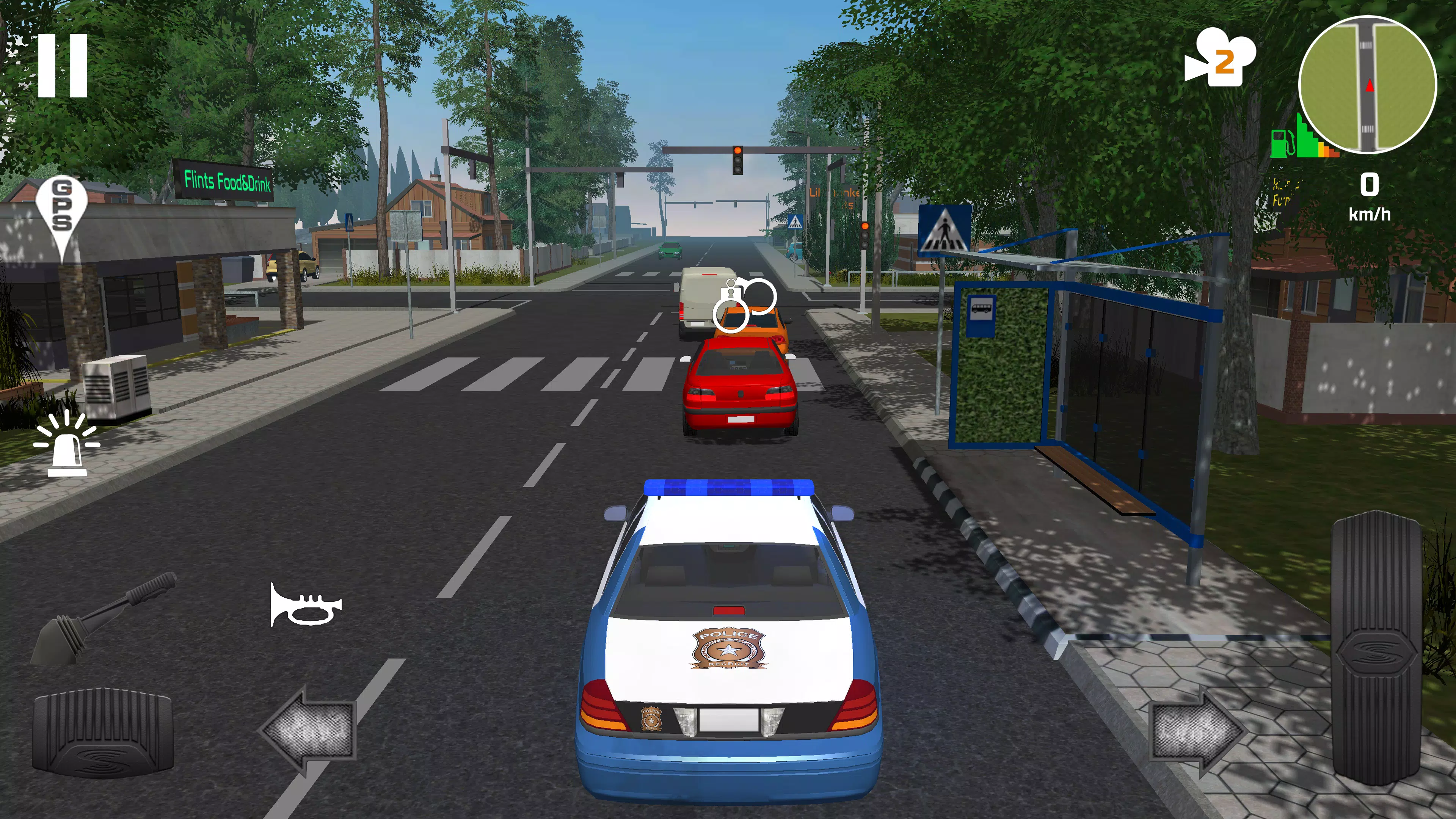 Police Patrol Simulator Ảnh chụp màn hình 1