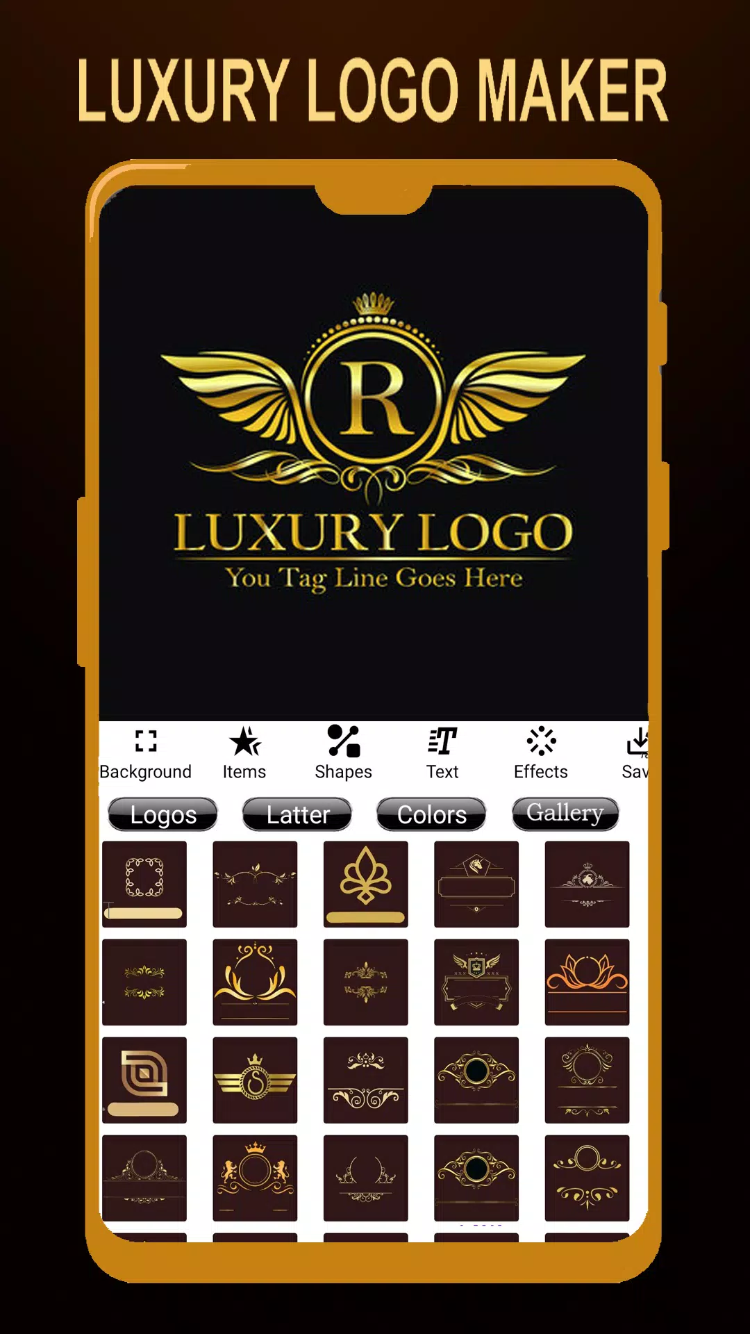 Luxury Logo maker, Logo Design 스크린샷 3