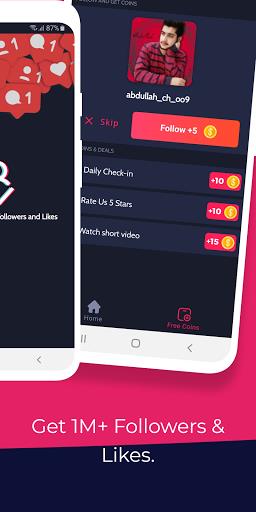 TikFollowers - Get Free Tiktok Followers and Likes應用截圖第1張