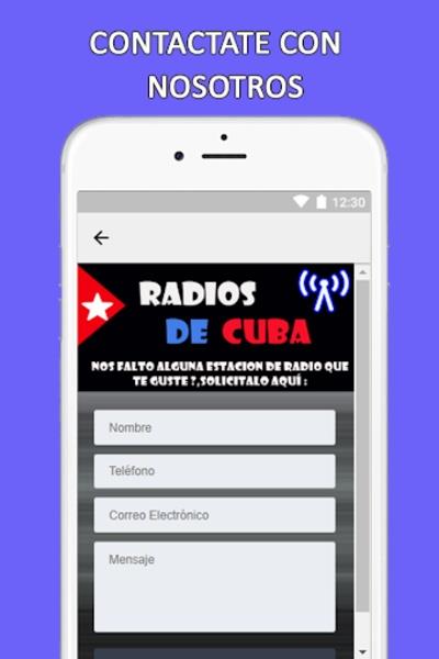 RadiosdeCuba ภาพหน้าจอ 0