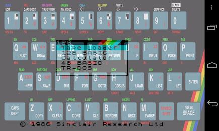 USP - ZX Spectrum Emulator Captura de pantalla 1