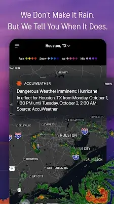 AccuWeather: Weather Radar Ekran Görüntüsü 2