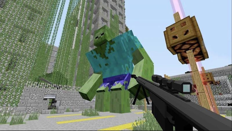 Minecraft: Zombie and Mutant ภาพหน้าจอ 2